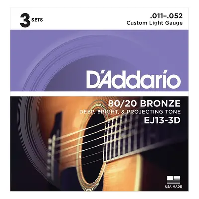 D'Addario EJ13-3D Guitar strings