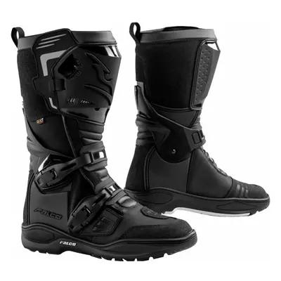 Falco Motorcycle Boots Avantour Black Motorcycle Boots