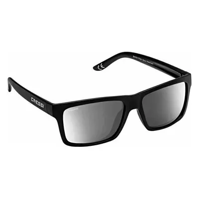 Cressi Bahia Floating Black/Silver/Mirrored Yachting Glasses