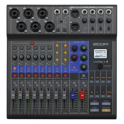 Zoom LiveTrak L-8 Multitrack compact studio