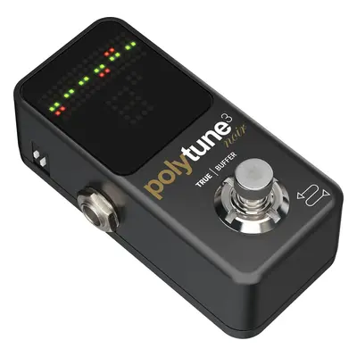 TC Electronic Polytune Noir Pedal Tuner