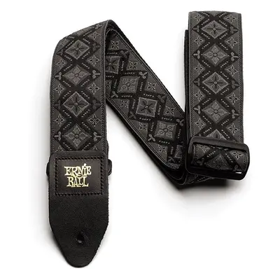 Ernie Ball Classic Jacquard Textile guitar strap Regal Black