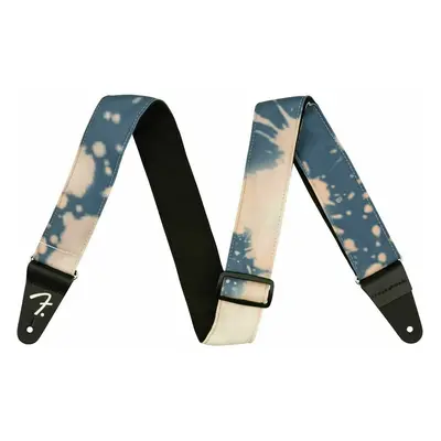 Fender Tie Dye Acid Wash Textile guitar strap Faded Navy