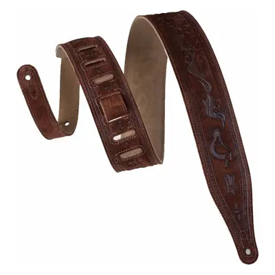 Levys MS17T03 Guitar strap Brown