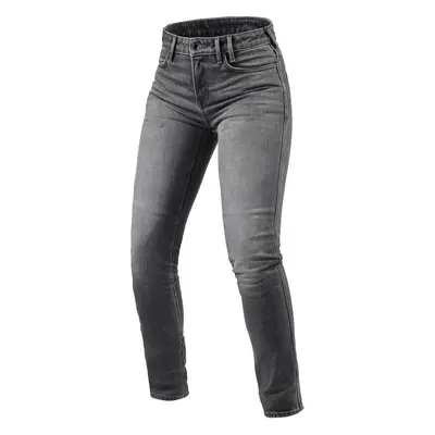 Rev'it! Jeans Shelby Ladies SK Medium Grey Stone Motorcycle Jeans