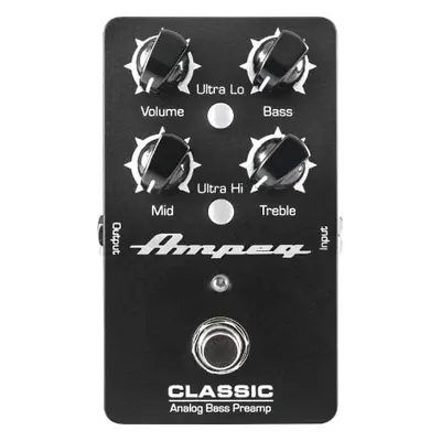 Ampeg Classic Bass Preamp Bassguitar Effects Pedal