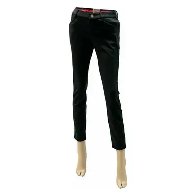 Alberto Mona Stretch Energy Black Trousers