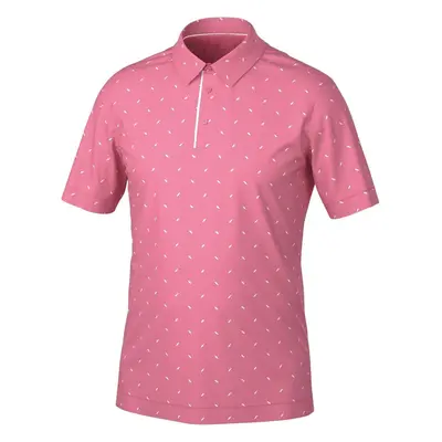 Galvin Green Miklos Mens Camelia Rose Polo Shirt