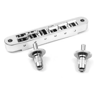 Partsland LP38BRD-CR Chrome Guitar Bridge