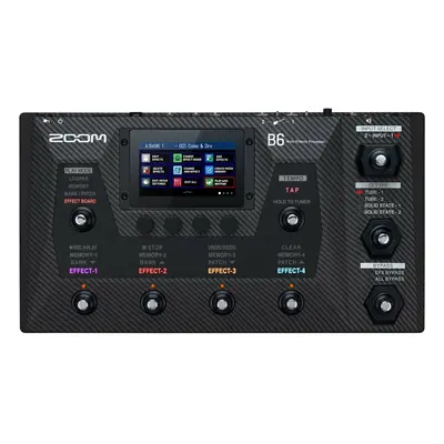 Zoom B6 Bassguitar Multi-Effect