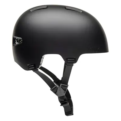 FOX Flight Pro Solid Black Bike Helmet