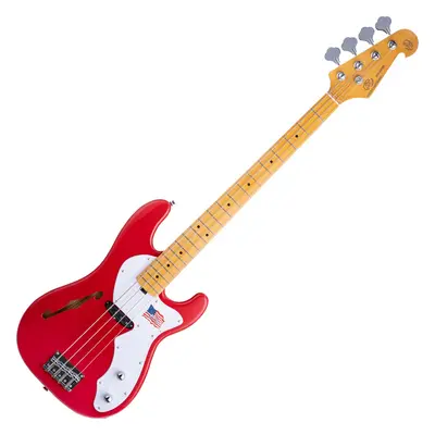 SX SBA2PH Rosso Corsa Red 4-string Bassguitar