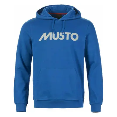 Musto Logo Hoodie Hoodie with Hood Aruba Blue