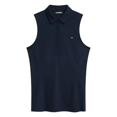 J.Lindeberg Dena Sleeveless JL Navy Polo Shirt