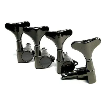 Dr.Parts BMH7105-R4 Black Tuning Machines for Bassguitars