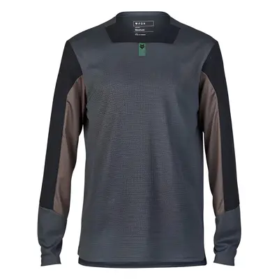 FOX Defend LS Jersey Jersey Graphite