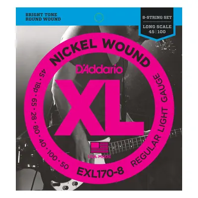 D'Addario EXL 8 Bassguitar strings