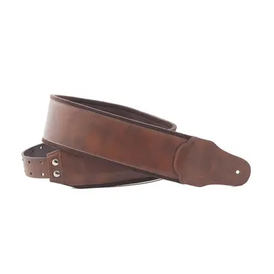 RightOnStraps Bassman Guitar strap B-Charm Brown