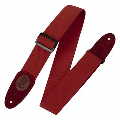 Levys MSSC8-RED Textile guitar strap Red