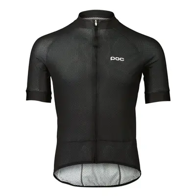 POC Essential Road Logo Jersey Uranium Black/Hydrogen White