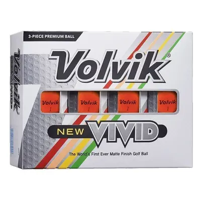 Volvik Vivid Orange Golf Balls