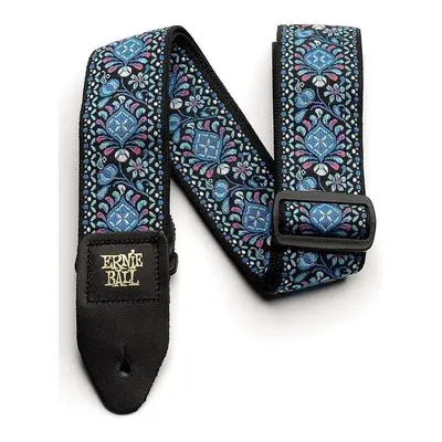 Ernie Ball Classic Jacquard Textile guitar strap Indigo Orchid