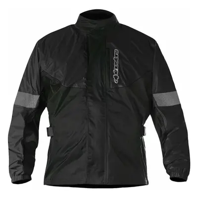 Alpinestars Hurricane Rain Jacket Black Motorcycle Rain Jacket