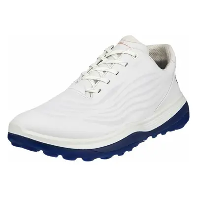 Ecco LT1 White/Blue Men's golf shoes