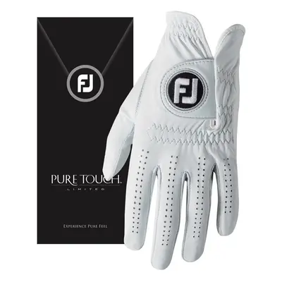 Footjoy PureTouch White Worn on Left Hand Mens gloves