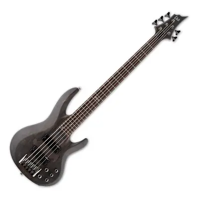 ESP LTD B-205SM SeeThru Black 5-string Bassguitar