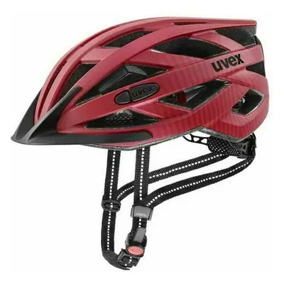 UVEX City I-VO Ruby Red Matt Bike Helmet