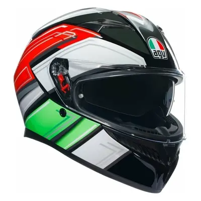 AGV K3 Wing Black/Italy Helmet