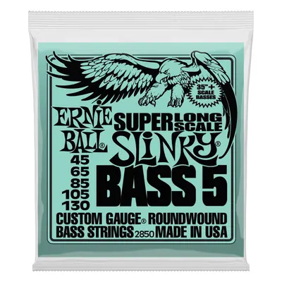 Ernie Ball Slinky Super Long Scale Bassguitar strings