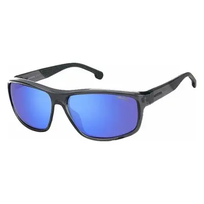 Carrera 8038/S 09V Z0 Grey/Blue/Blue Multilayer Sport Glasses