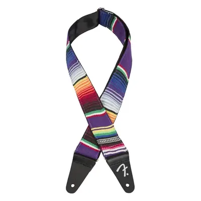 Fender 2" SERAPE Textile guitar strap Purple Multi