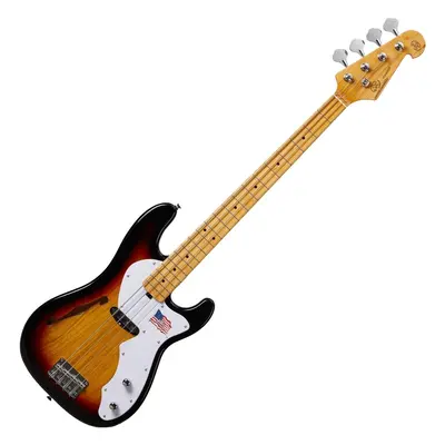 SX SBA2PH 3-Tone Sunburst 4-string Bassguitar