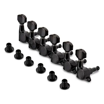 Gotoh SG381 L6 Black Guitar Tuning Machines