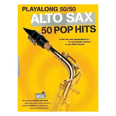 Hal Leonard Playalong 50/50: Alto Sax - Pop Hits Sheet Music