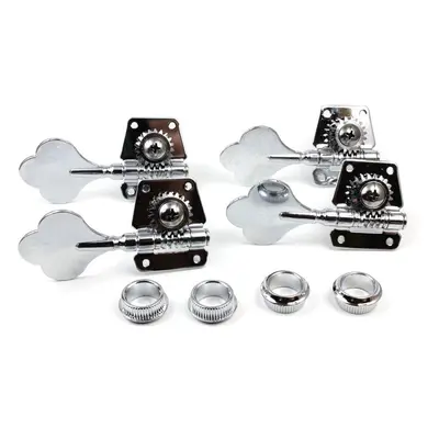 Partsland JB20-R4 Chrome Tuning Machines for Bassguitars