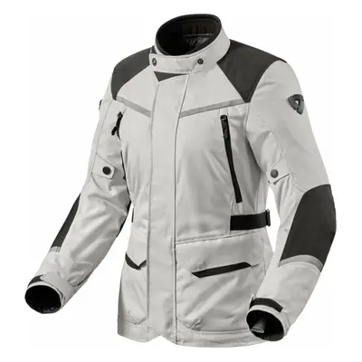 Rev'it! Voltiac H2O Ladies Silver/Black Textile Jacket