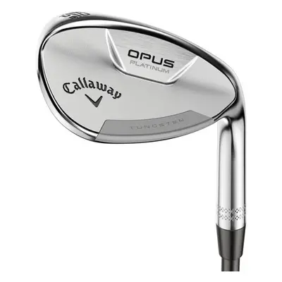 Callaway Opus Platinum Chrome Golf Club - Wedge Left Handed 56° 12° Steel Wedge Flex