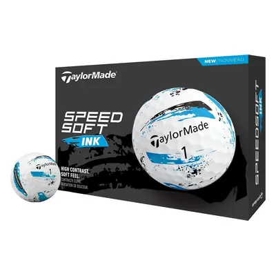 TaylorMade Speed Soft Ink Blue Golf Balls