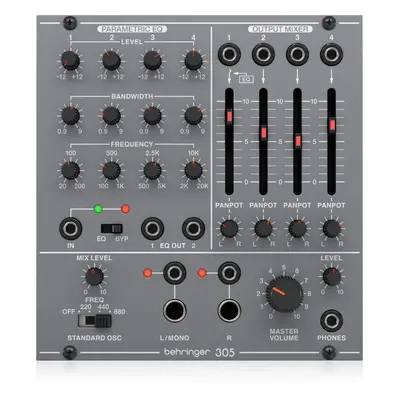 Behringer EQ/Mixer/Output Modular System