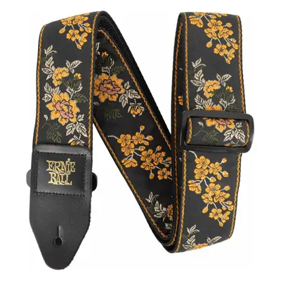 Ernie Ball Classic Jacquard Textile guitar strap Tangerine Blossom