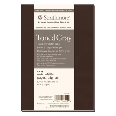 Strathmore Serie Toned Gray Softcover Book Sketchbook g