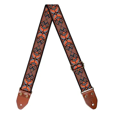 Cascha CGS-JW1 Jacquard Textile guitar strap Ornament