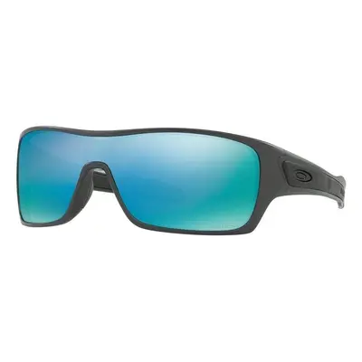 Oakley Turbine Rotor Steel/Prizm Deep Water Polarized Sport Glasses