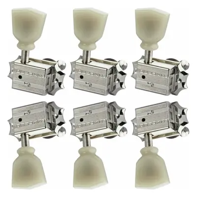 Schaller Original G-Series Deluxe 3L/3R solid 21,7 M6 Nickel Guitar Tuning Machines