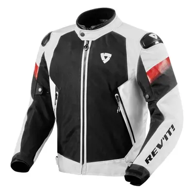 Rev'it! Jacket Control Air H2O White/Black Textile Jacket