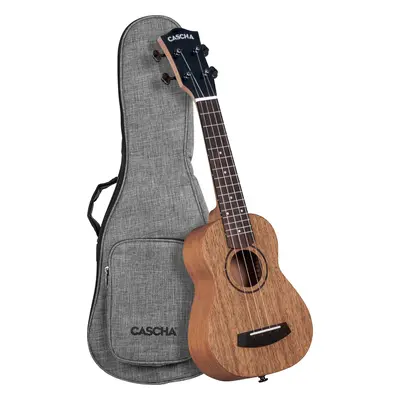 Cascha Ukulele Mahogany Solid Natural Ukulele